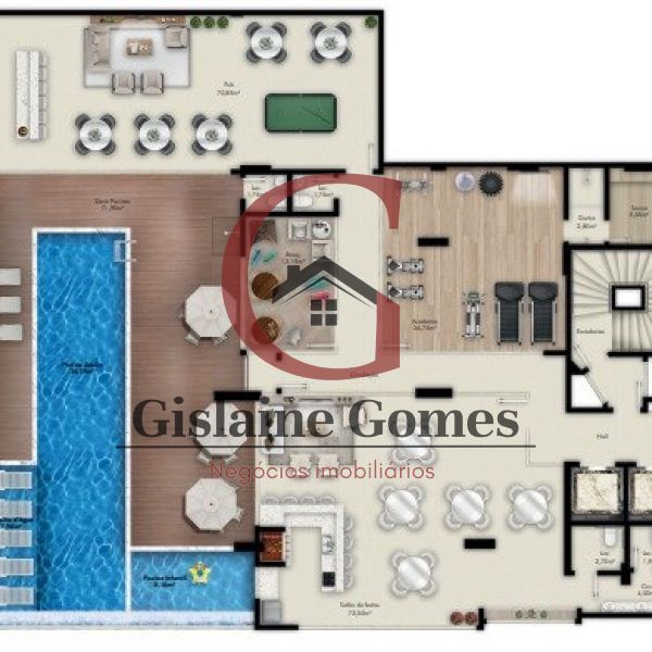 Apartamento em Meia Praia 